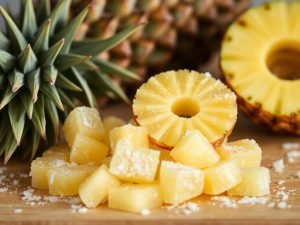 Frozen Pineapple Slices