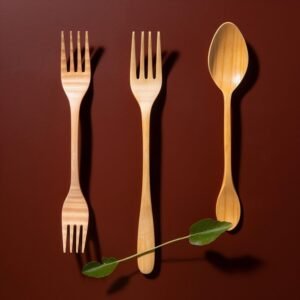 Bamboo Salad Tongs (Hands)