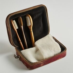 Bamboo Toothbrush Travel Case