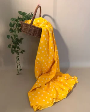 Bandhani Tie-Dye Georgette "Crush" Scarves