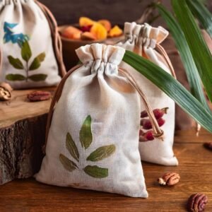 Drawstring Cotton Produce Bags