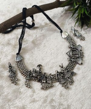 Hammered Brass "Orb" Statement Necklaces