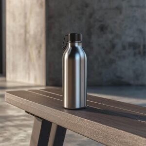 Lightweight Single-Wall Steel Sports Bottle